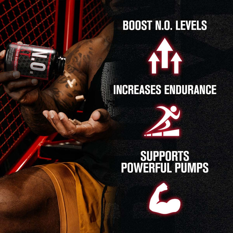 N.O. XT Nitric Oxide Supplement with Nitrosigine L Arginine & L Citrulline for Muscle Growth, Pumps, Vascularity, & Energy - Extra Strength Pre Workout N.O. Booster & Muscle Builder - 90 Veggie Pills 90 Count (Pack of 1) - BeesActive Australia