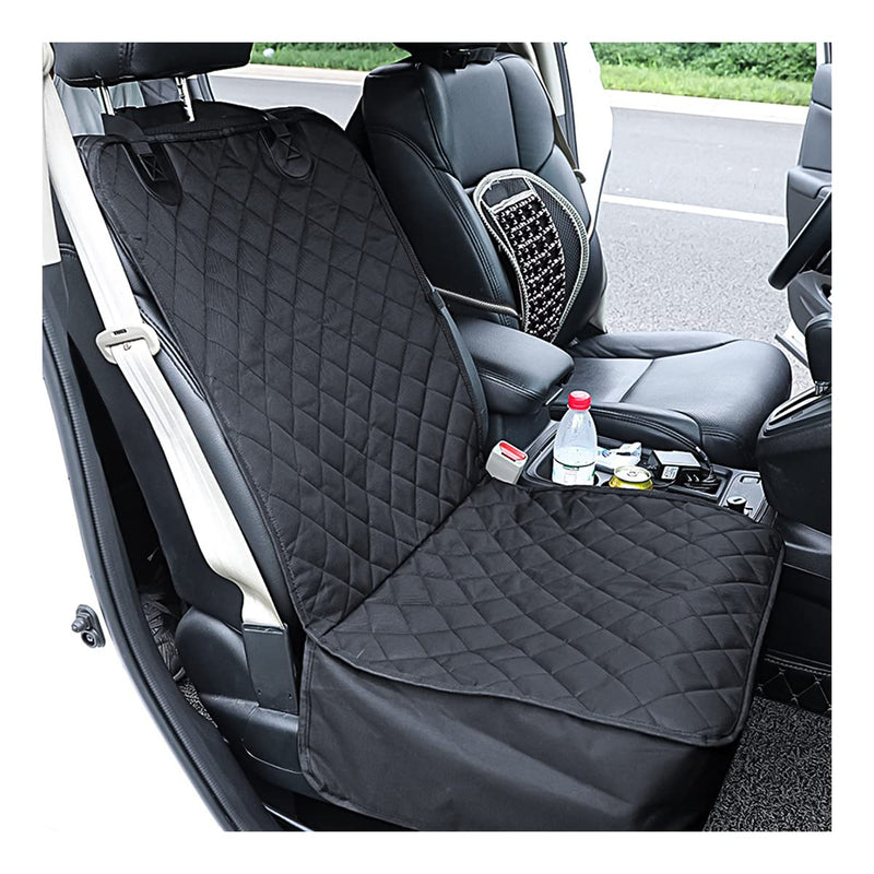 Dog Car Seat Cover, Universal Waterproof Non-Slip Backing Dog Seat Covers/Protectors with Buckle, Padded for Most Cars, SUV & MPV (Black) - BeesActive Australia