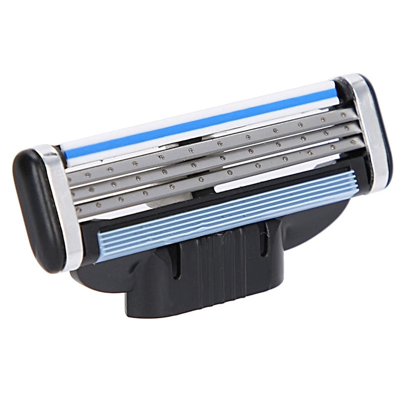Razor Blade Refills, Manual Shaver Blade, Double Lubrication Strip 16Pcs 3 Layered Professional for Men Home Salon Shop - BeesActive Australia
