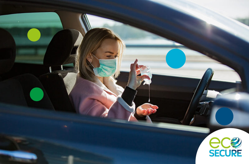 Ecosecure Hand Sanitiser Gel Alcohol-Free 100 ml Kills 99.99% of All Known Bacteria and Viruses - Great for Schools, Hospitals, Home & Office - Manufactured in the UK - Up to 6 Hour Protection* 100 ml (Pack of 1) - BeesActive Australia