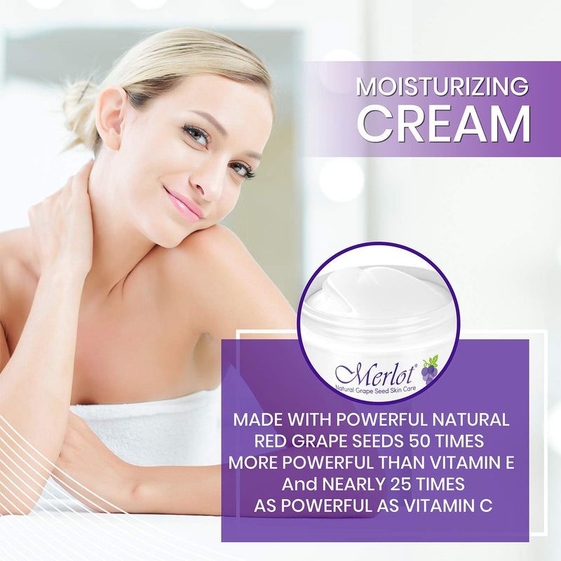 MOISTURIZING BODY CREAM BY MERLOT | FOR ALL SKIN TYPES | 16 OZ - BeesActive Australia