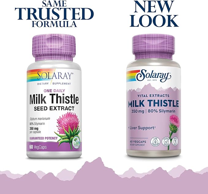 SOLARAY Milk Thistle One Daily - BeesActive Australia