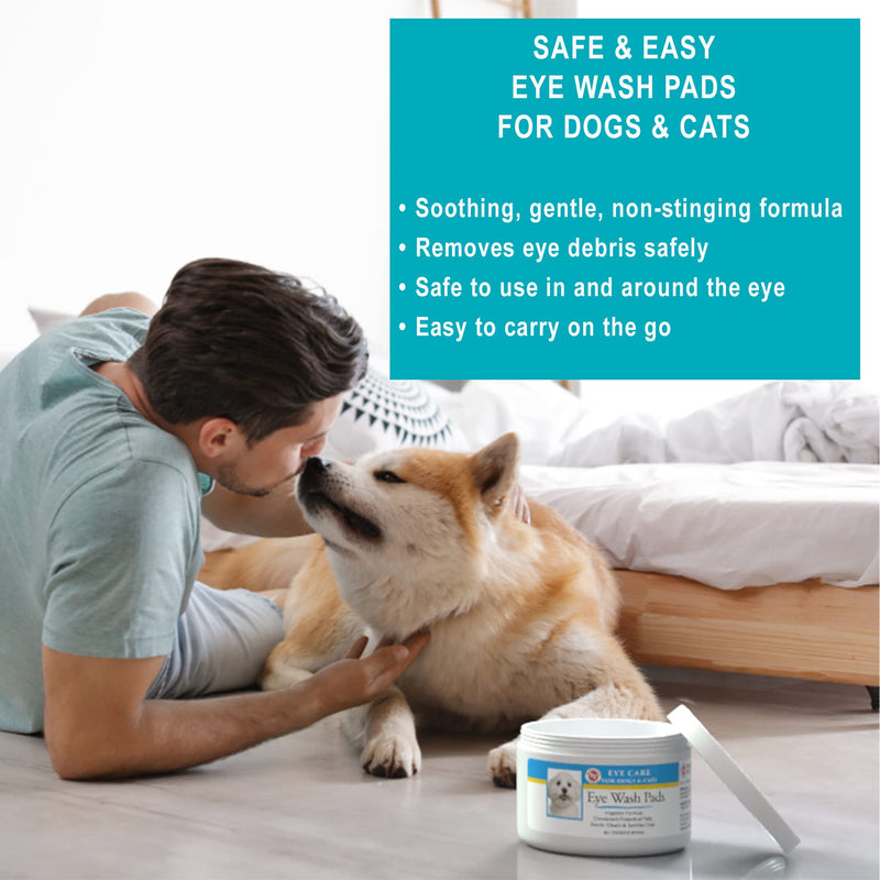 Miracle Care pet Eye Care White 90 count Eye Wash Pads - BeesActive Australia