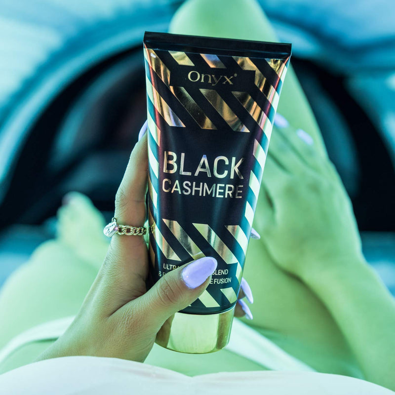 Onyx Dark Tanning Lotion - Black Cashmere with Ultra Bronzing Blend - BeesActive Australia