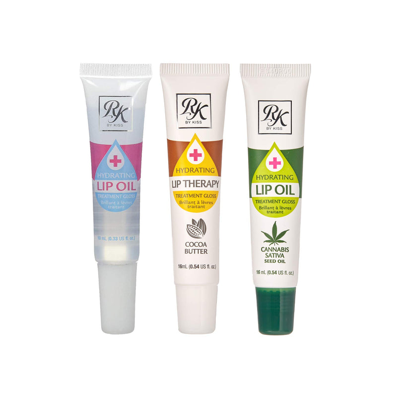 Ruby Kisses Hydrating Lip Oil Clear RLO01 (3 PACK) 0.33 Fl Oz (Pack of 3) - BeesActive Australia