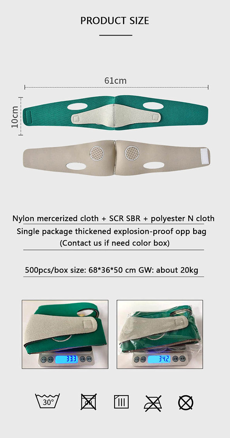 Double Chin Reducer, Facial Slimming Strap, Face Lifting Slimming Belt, Advanced V-Line Facial Slimming Strap for Men & Women - BeesActive Australia