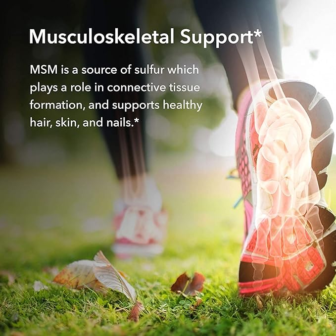 MSM Supplement 1 tablet 500mg 150 tablets 75-15 days supply  -2 Packs td^g - BeesActive Australia