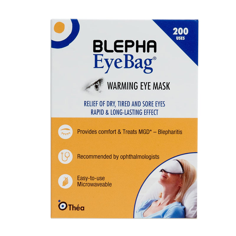 Blepha EyeBag® | Warming Eye Mask | Relief of Dry, Tired and Sore Eyes | Clinically Proven for Treatment of Eye Conditions | Made with Natural Materials | Previously the MGDRx® EyeBag - BeesActive Australia
