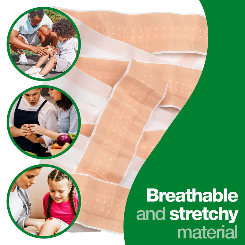HypaPlast Stretch Fabric Dressing Plaster Strip (Cut-to-Size), Medium, 6cm x 3 metres 6 cm (3 Metres) Fabric Dressing Strip - BeesActive Australia