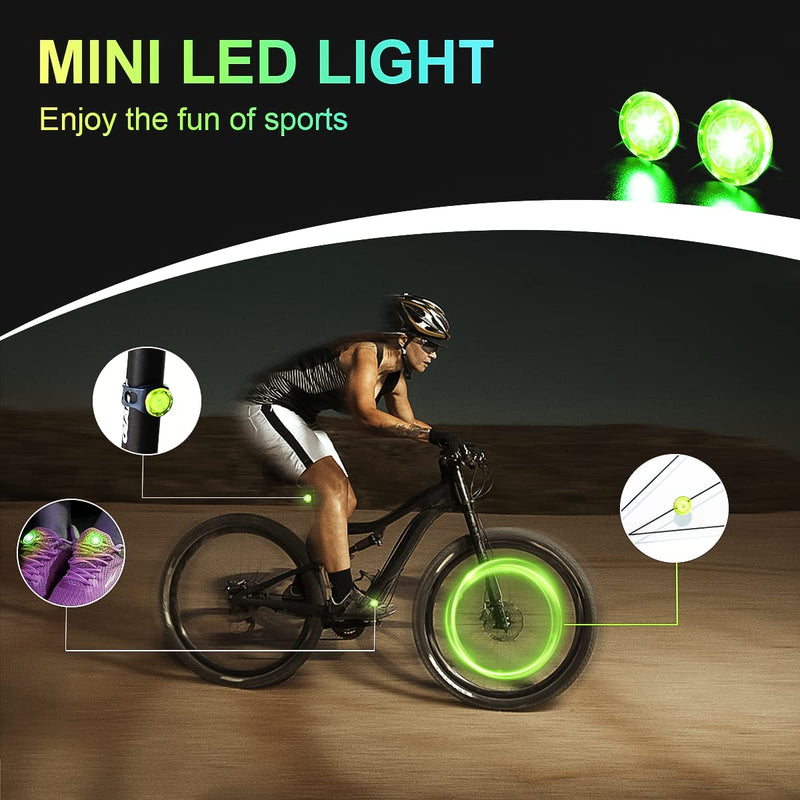 IEVOEA LED Reflective Vest, High Visibility 2 USB Rechargeable Running Lights for Runners, with Adjustable Waist/Shoulder & 3 Modes Reflective Running Gear - BeesActive Australia