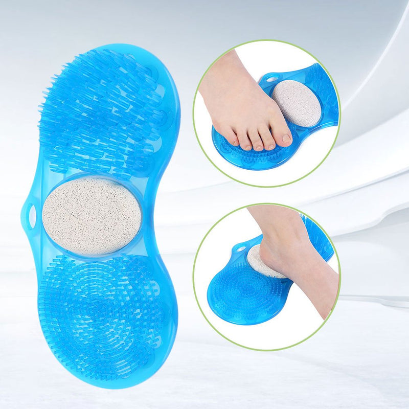 TARSHYRY Shower Foot Scrubber Massager Cleaner, Pumice Stone for Feet, 2 In 1 Foot Massager & Scrubber for Shower Floor Improves Foot Circulation Remove Foot Dead Skin And Reduces Foot Pain - BeesActive Australia