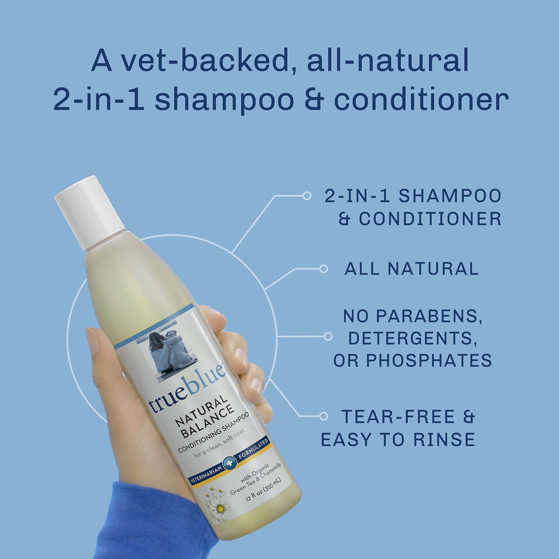 TrueBlue Deodorizing, Conditioning, and Puppy Shampoo and Conditioner for Dogs, Cats & Puppies chamomile - BeesActive Australia