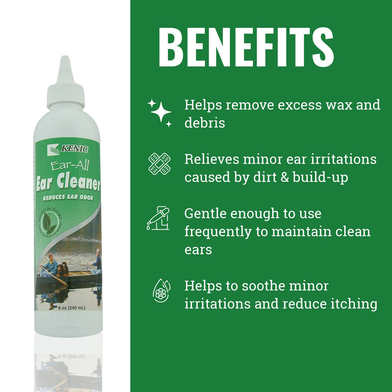 Kenic Ear-All Pet Gentle Ear Cleaner for Dogs, Cats & Ferrets - BeesActive Australia