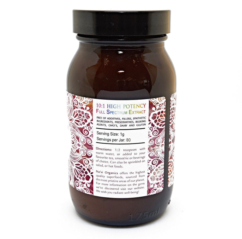 Full Spectrum Duanwood Reishi Mushroom (Dual Extraction) Extract Powder - Wild Cultivated (90g) 90 g (Pack of 1) - BeesActive Australia