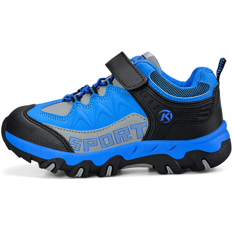 Biacolum Boys Girls Shoes Outdoor Hiking Waterproof Kids Sneaker 1 Little Kid Blue - BeesActive Australia