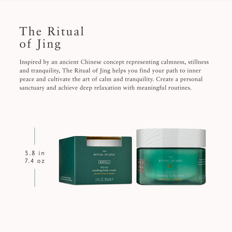 RITUALS The Ritual of Jing Body Cream and Refill Set, Sacred Lotus, Jujube - BeesActive Australia