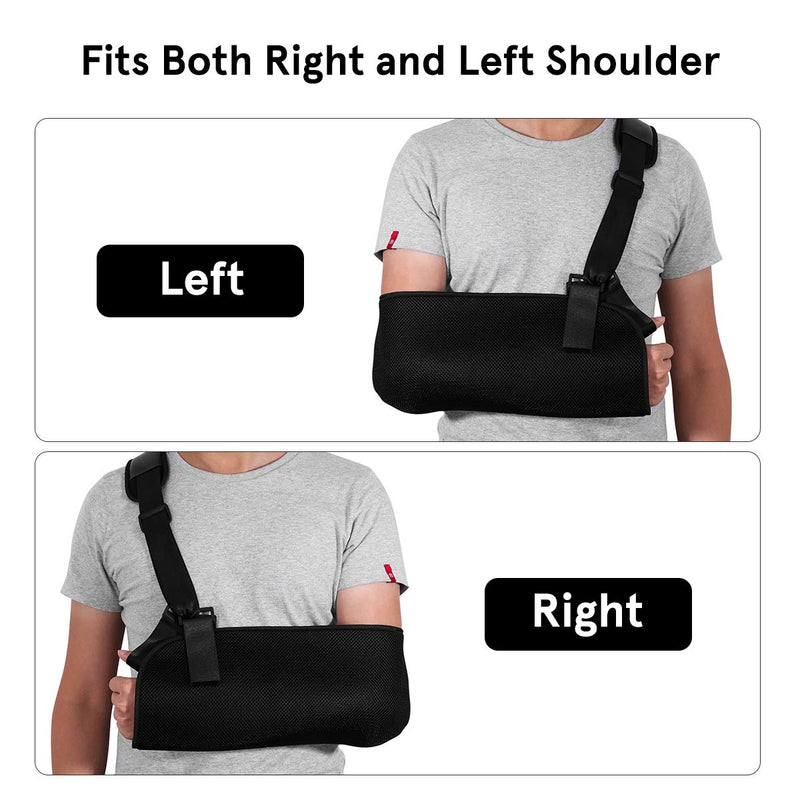 Healifty Arm Sling Adjustable Shoulder Immobilizer Wrist Elbow Support Brace for Broken and Fractured Bones - BeesActive Australia