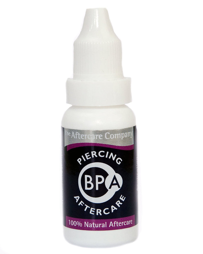BPA Piercing Aftercare 1 x 10ml Bottle from The Aftercare Company - Dermatology Tested - Vegan Friendly - Cruelty Free - Unique Formula - BeesActive Australia