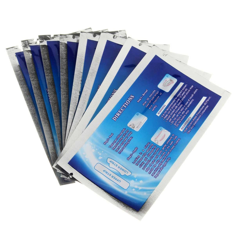 KAV PLUS PROFESSIONAL ADVANCED TEETH WHITENING STRIPS HOME TOOTH BLEACHING WHITENING STRIPS with CREST 3D WHITE BRILLIANCE WHITE TOOTHPASTE (STRIPS NOT MADE BY CREST) - BeesActive Australia