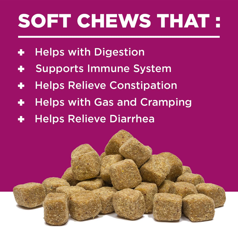 Digestive Supplement for Dogs Best Probiotic for Dogs That Helps with Diarrhea Upset Stomach Bad Breath and Constipation by Genuine Naturals120-Count - BeesActive Australia