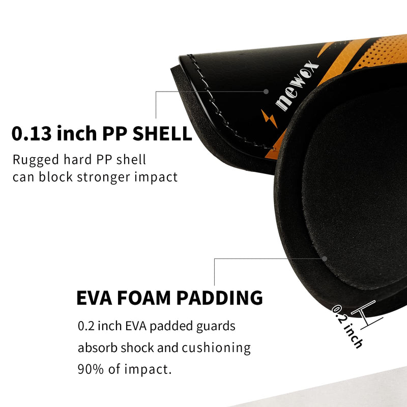 newox Soccer Shin Guards Youth - Protection Girls Shin Guards Soccer Youth - Soccer Sleevers Shin Pads - Soccer Shin Guards for Kids 3-16 Years Old Girls Boys Toddler Pink Orange+Black Large - BeesActive Australia
