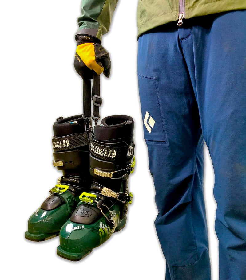 StoreYourBoard Ski and Boot Carrier Straps, Adjustable Shoulder Sling System, Heavy-Duty - BeesActive Australia