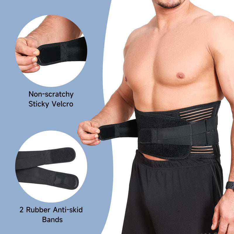 Bynccea Back Braces for Men and Women Relief from Back Pain, Breathable Back Support Belt for Heavy lifting, Lumbar Support Belt for Herniated Disc, Sciatica, Scoliosis M(29.5"-37.4") - BeesActive Australia