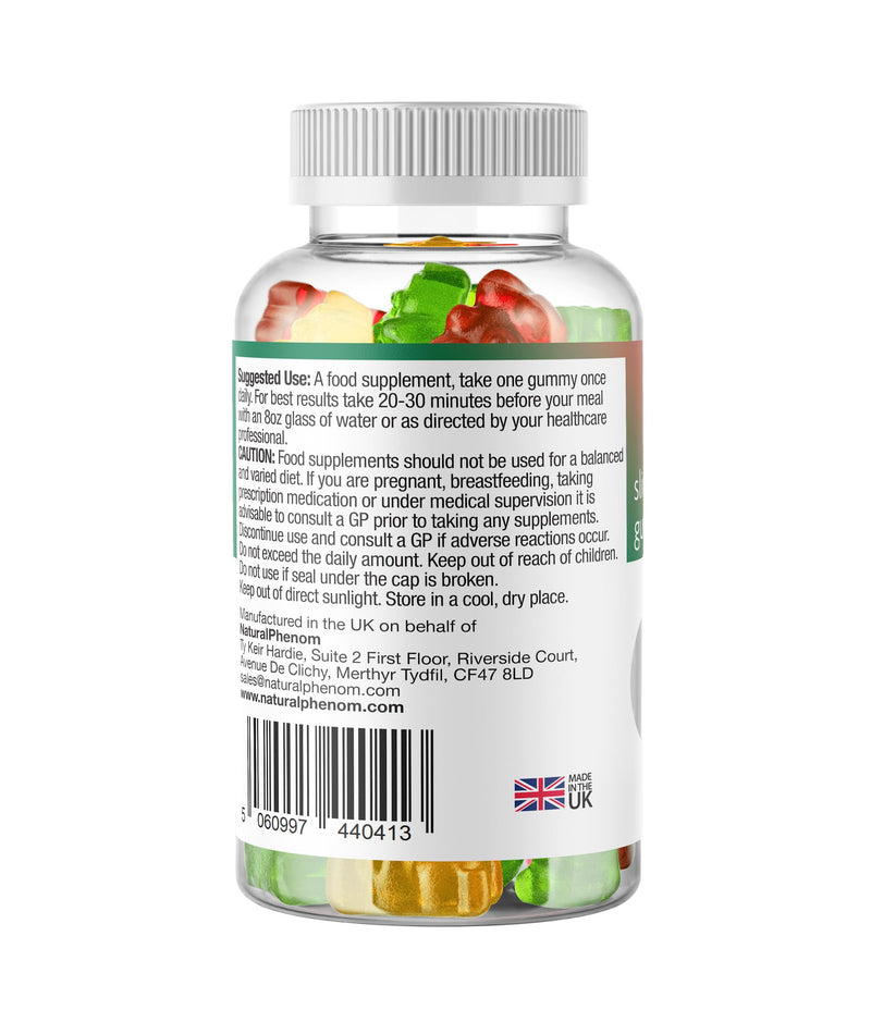 Slimming Gummies - 30 Gummies Suitable for Vegetarians & Vegans NaturalPhenom - BeesActive Australia