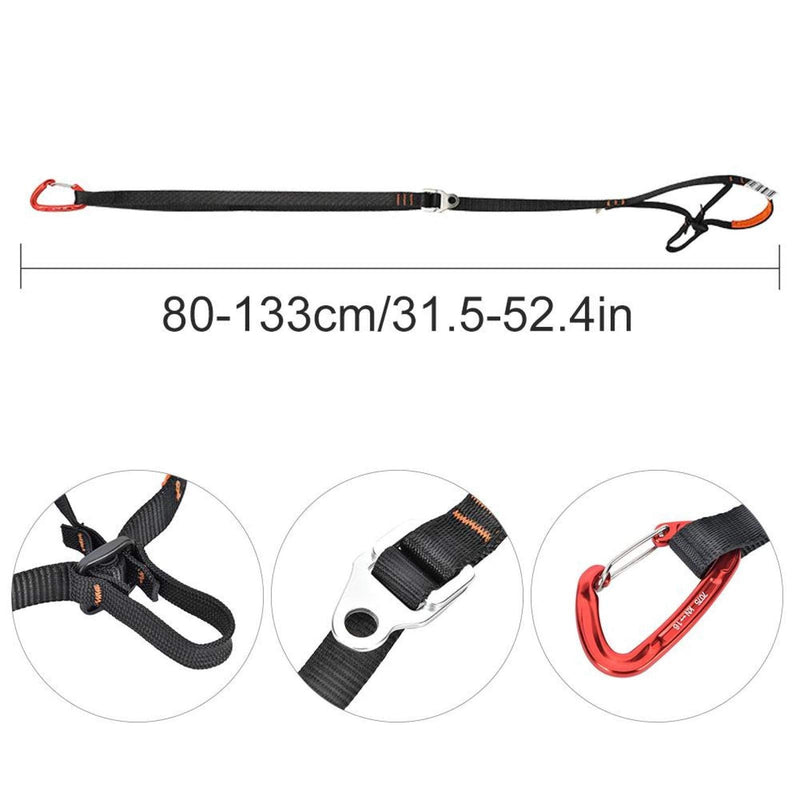 Alomejor Foot Ascender Mountaineering Pedal Riser Right/Left Safety Ascender Foot Loop with Belt Rope - BeesActive Australia