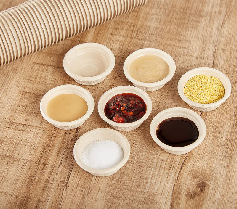 QIHYCUF Paper Feeding Cups Samll 0.5 oz Gecko Food and Water Feeding Dish Ledge Accessories Bowls for Crested Gecko Lizards Reptiles Pets,100 Pack - BeesActive Australia