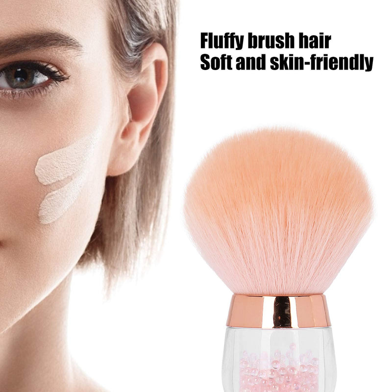 Pink Soft Nail Dust Cleaning Brush for Makeup or Nail Arts, Nail Art Powder Remover Brush with Attracting Appearance and Shape, Makeup Blush Brushes Not Fall Off, Not Fade - BeesActive Australia