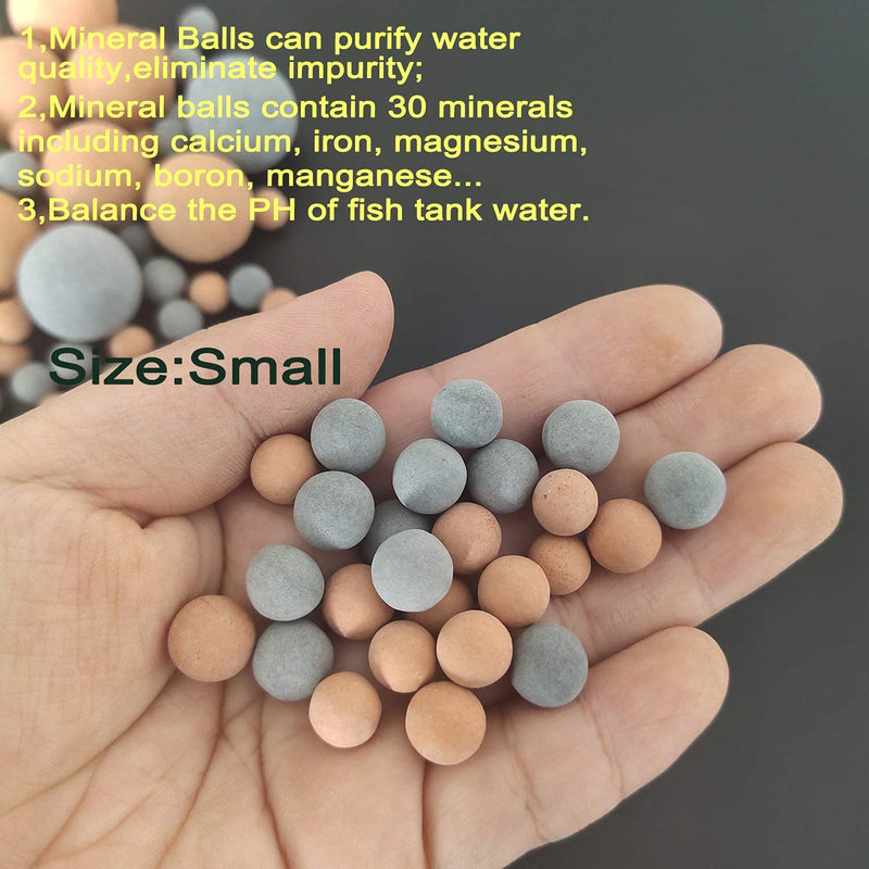 Tourmaline Balls for Betta Fish Tank Accessories.Shrimp Mineral Freshwater Aquarium Tank.Mineral Supplement Substrate.Decorate Fish Bowl Balls,Snail,Betta Fish Goldfish Food,Live Shrimp Food. - BeesActive Australia