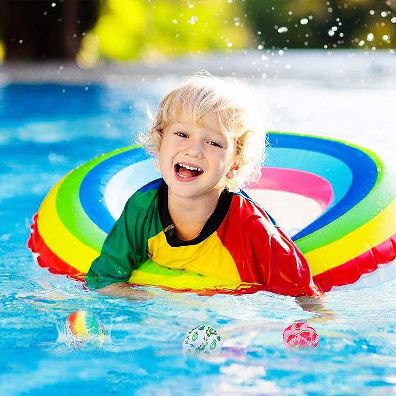 [AUSTRALIA] - PAMASE 12 Pack 3 Inch Water Splash Balls-Beach Soaker Ball Water Bomb Toy for Children Summer Beach Swimming Pool Party Activities 
