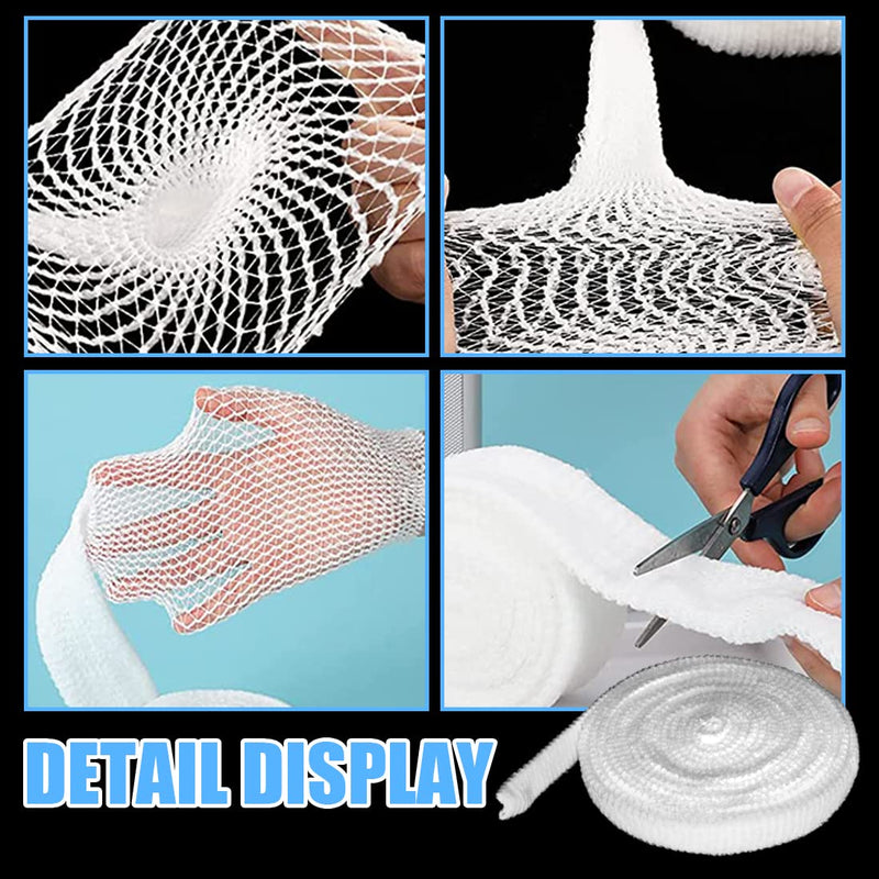 Tubular Bandage Elastic Net Bandages 7M Tubular Gauze Breathable Wound Dressing Wrap Stretch Bandage - BeesActive Australia