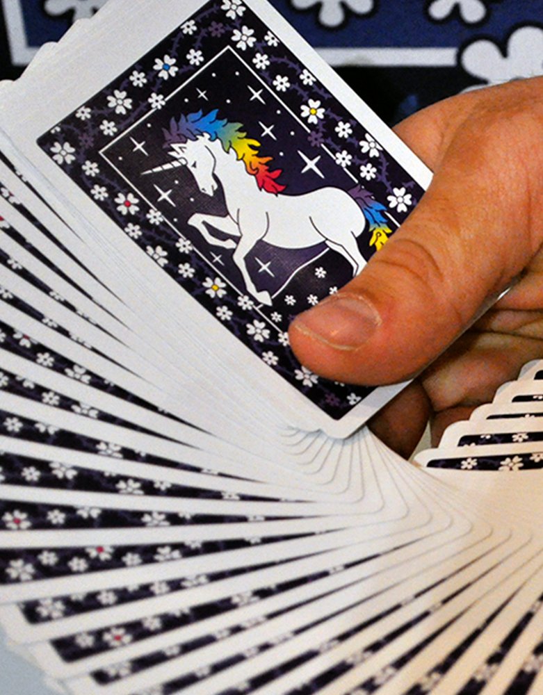 Bicycle Unicorn Playing Cards - BeesActive Australia