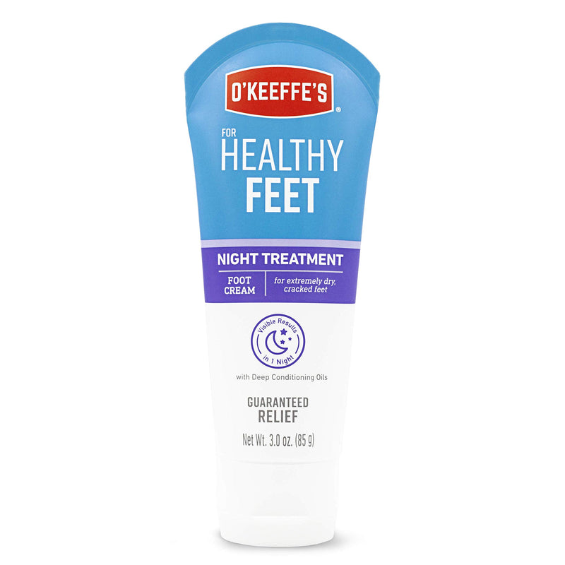 O'Keeffe's for Healthy Feet Foot Cream, 3oz Tube and Night Treatment Foot Cream, 3oz Tube - BeesActive Australia