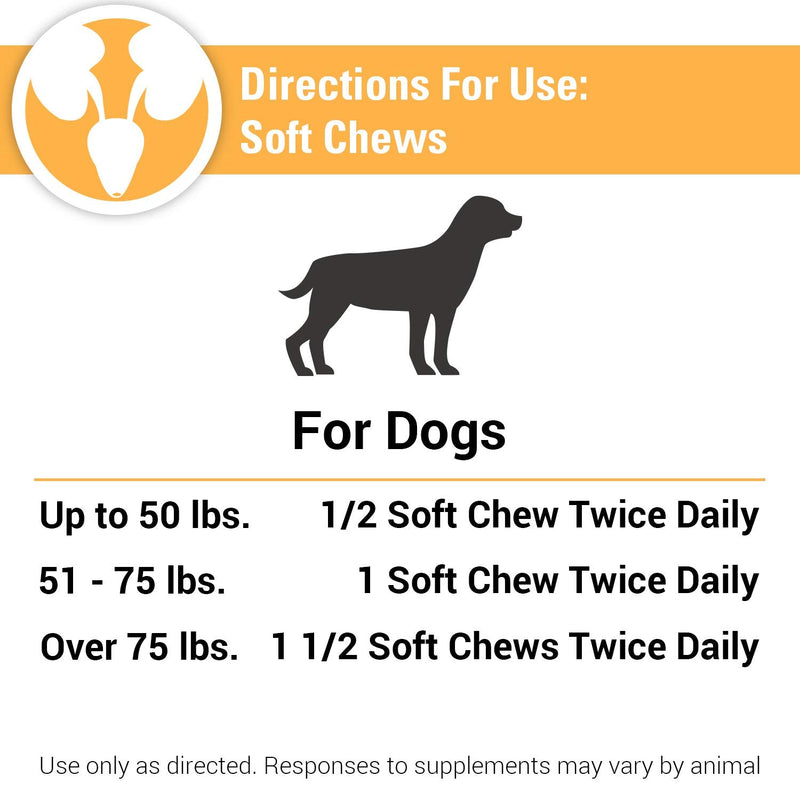 Vet Classics Bladder Support Urinary Tract & Incontinence Dog Supplement – Maintains Bladder Health for Dogs, Helps with Pet Incontinence – Soft Chews, Tablets – 60 Ct. 60 Soft Chews - BeesActive Australia