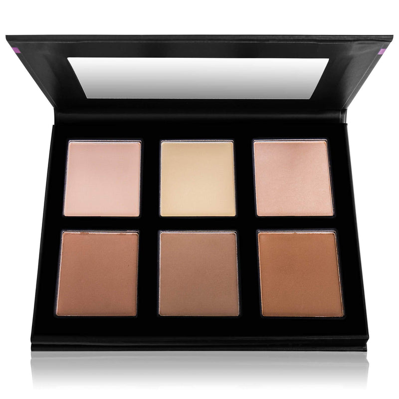 SHANY Powder Contour & Highlight Palette with Mirror - Layer 3 - Refill for the Contour and Highlight 4-Layer Makeup Kit Foundation - BeesActive Australia