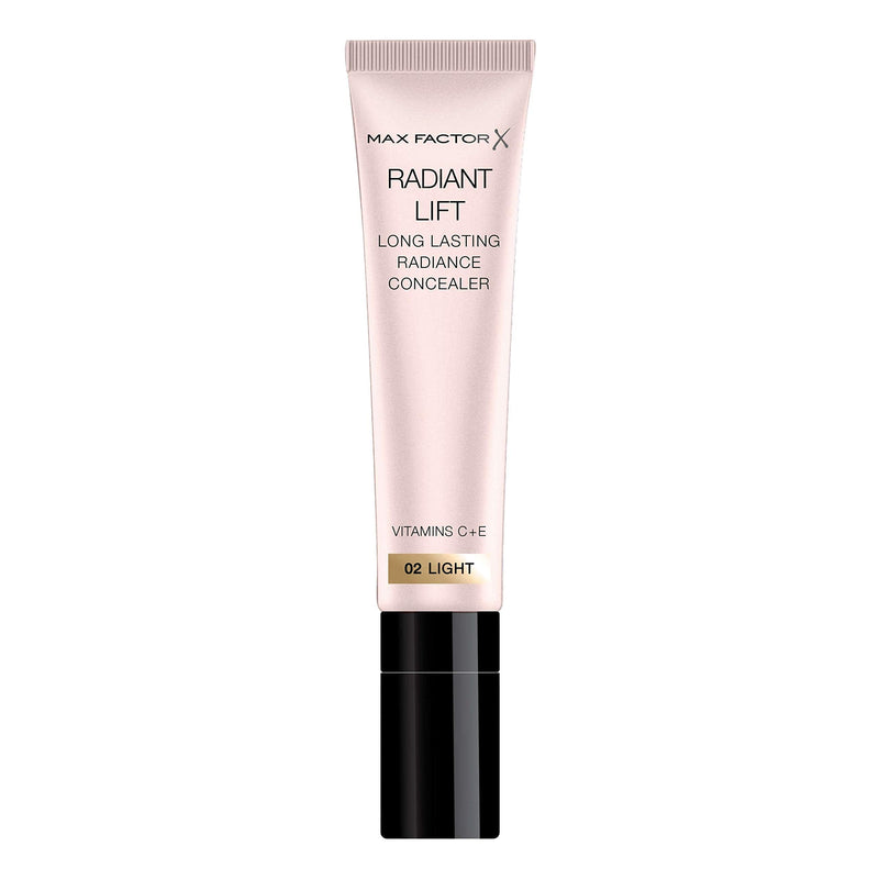 Max Factor Radiant Lift Hydrating and Brightening Concealer, Vitamins C and E, Light, 7ml 20 Light - BeesActive Australia