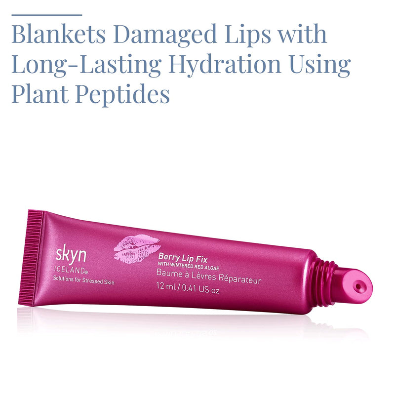 skyn ICELAND Berry Lip Fix: for Damaged Lips with Long-Lasting Hydration, 12ml / 0.41 oz - BeesActive Australia