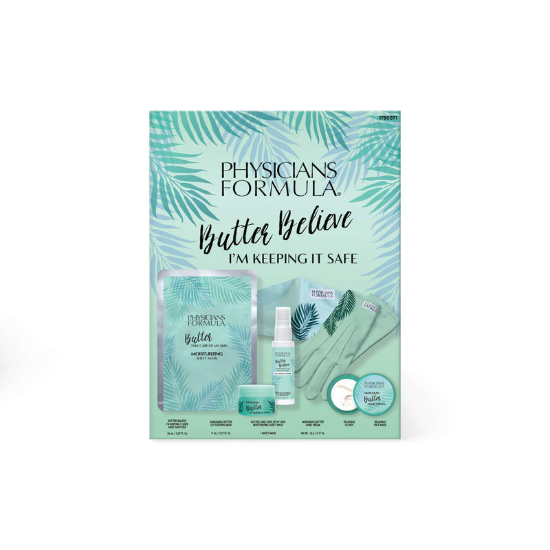 Physicians Formula Butter Believe I'm Keeping It Safe Kit, Hand Sanitizer, Face Mask, Lip Treatment - BeesActive Australia