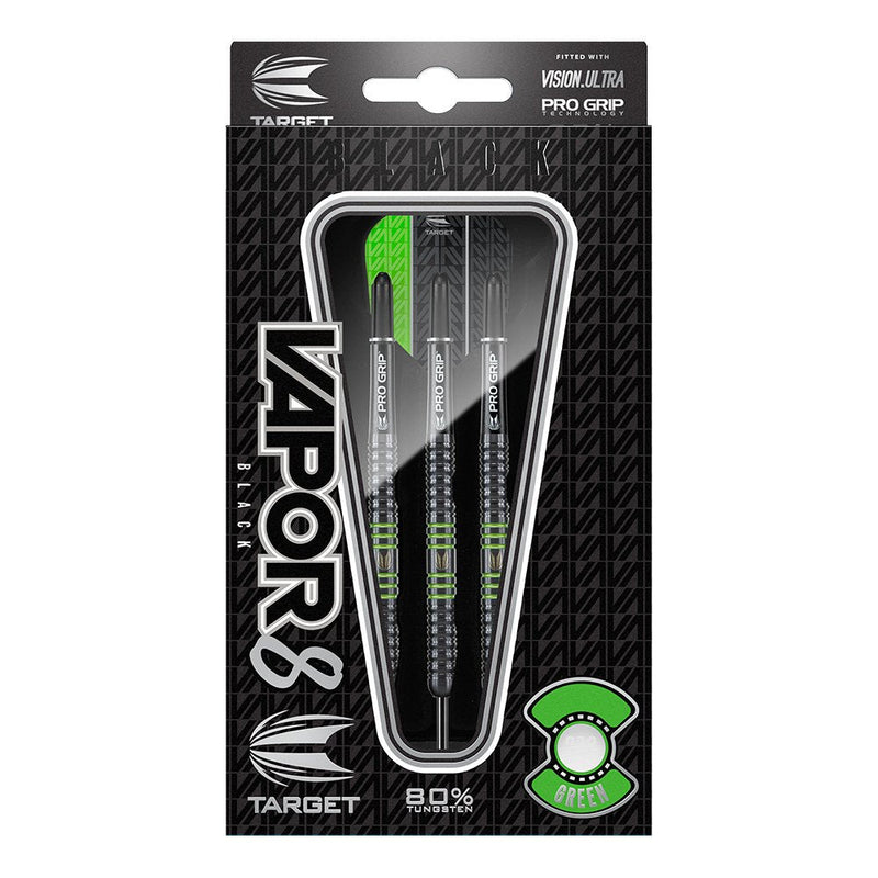 Target Darts Vapor8 Black 23G Green - BeesActive Australia