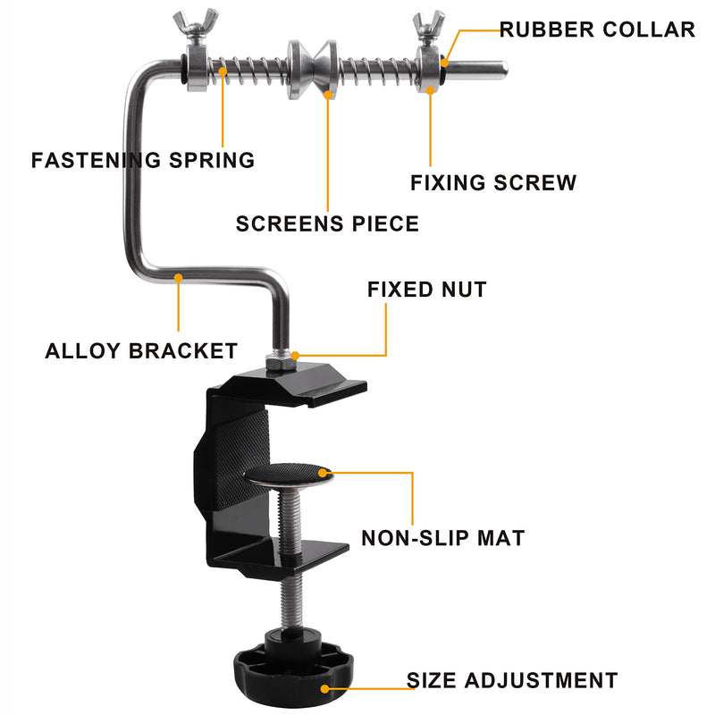 AGOOL Fishing Line Spooler Protable Fishing Line Winder Spooler Adjustable Spinning Reel Spool Spooling Station System Multifunctional Stable Spooler Machine Fishing Accessories, Home, Boats - BeesActive Australia
