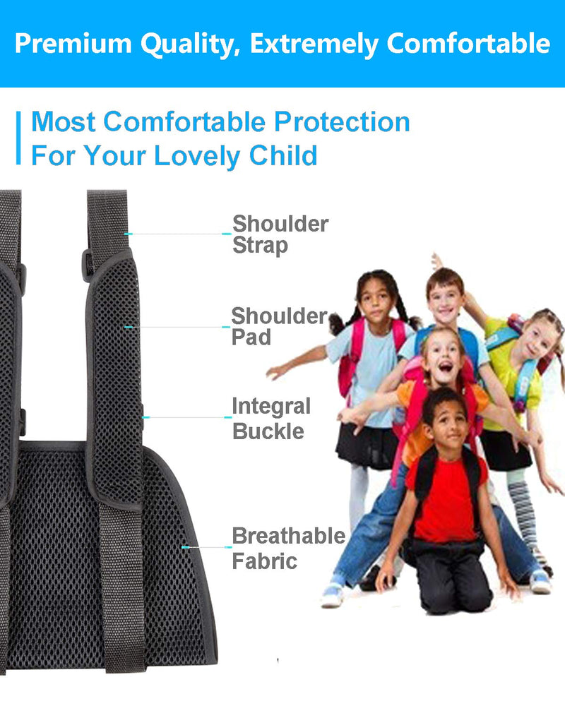 DouHeal Medical Kids Arm Sling, Breathable Material, Ultimate Comfort, Fully Adjustable Rotator Cuff, Elbow Support for Broken, Fractured Arm and Shoulder Injury, Immobilizer Band for Quick Recovery 1 Count (Pack of 1) - BeesActive Australia