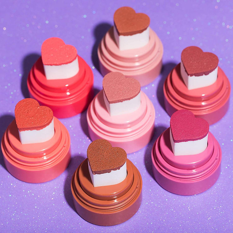 KAJA Cheeky Stamp | Blendable Blush | 03 Bossy - soft coral | Cruelty-free, Vegan, Paraben-free, Sulfate-free, Phthalates-free, K-Beauty Blush - 03 Bossy - BeesActive Australia