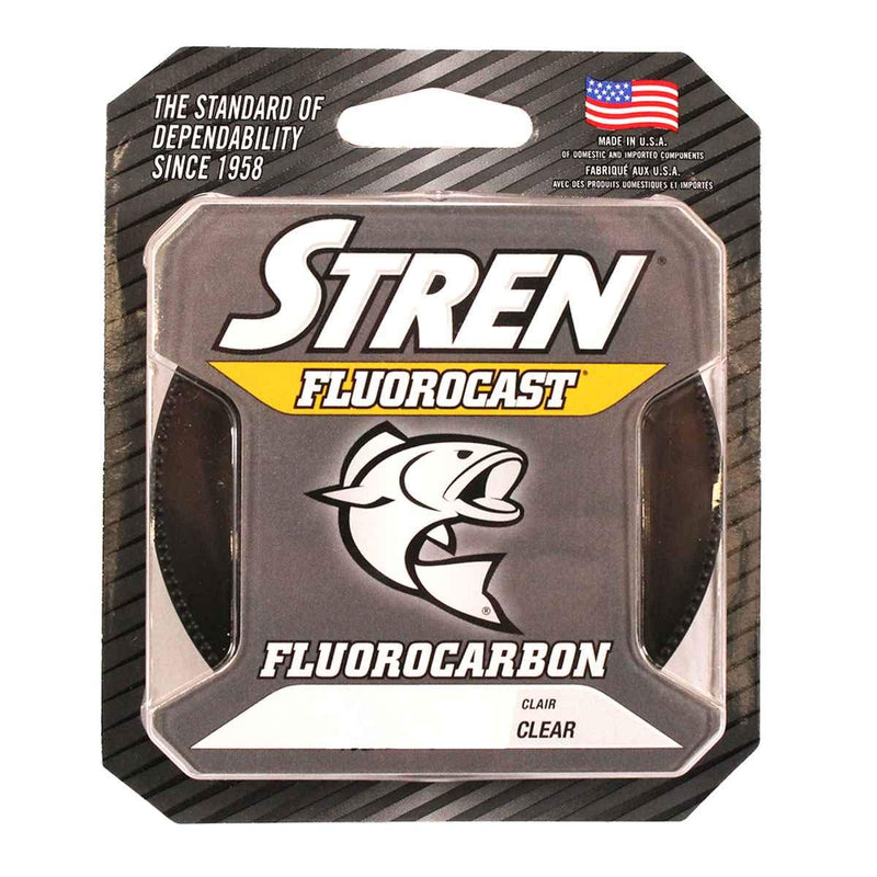 Stren FluoroCast Fluorocarbon Fishing Line 200 Yards Clear 12 Pounds - BeesActive Australia