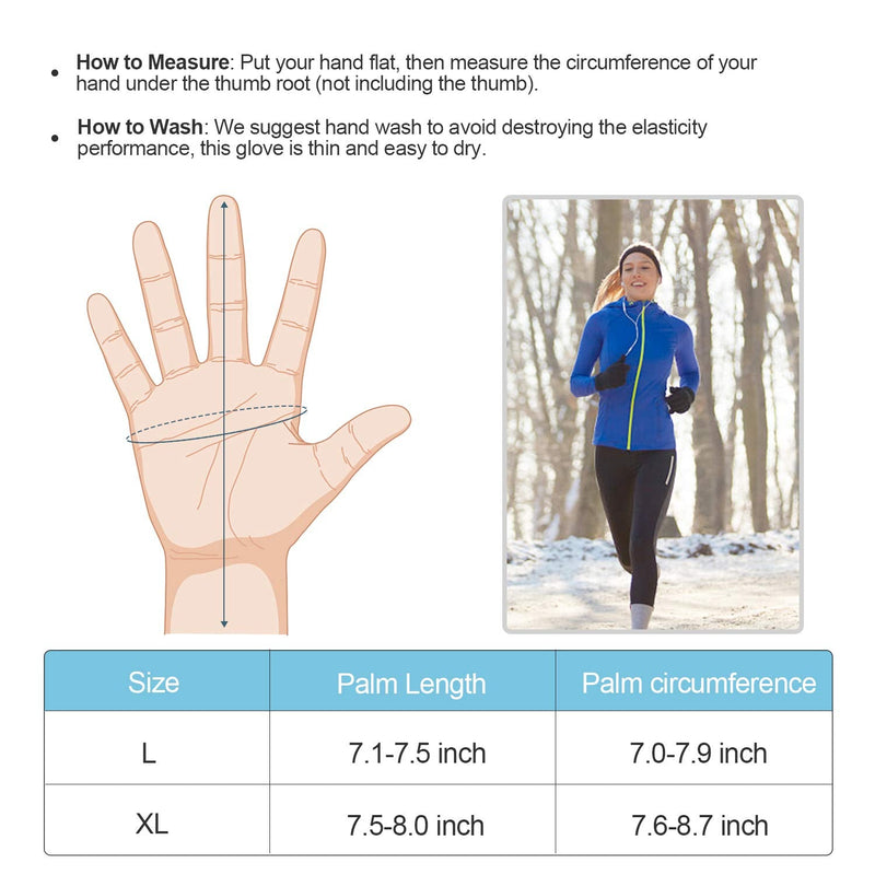 BRIGENIUS Winter Gloves for Men Women Large - BeesActive Australia