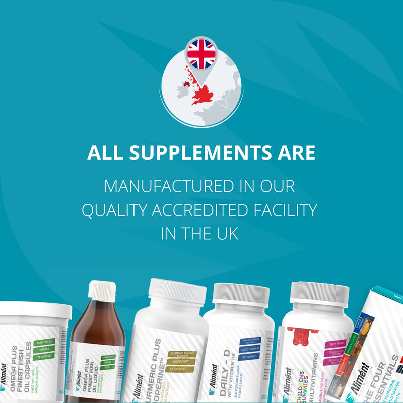Aliment Premium Omega 3 Fish Oil Liquid 1800mg Per 5ml EPA & DHA High Strength Fish Oil 225ml Orange Flavour No Fishy Odur or Taste Natural Fish Oil from Anchovies & Sardines Contaminant Free - BeesActive Australia