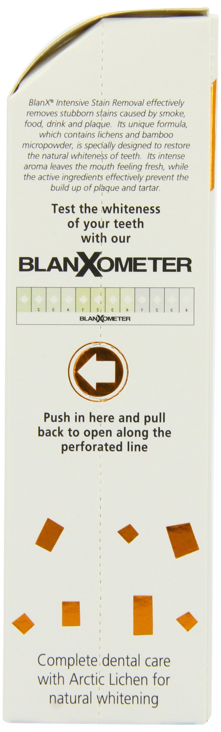 BlanX Intensive Stain Removal Whitening Toothpaste, 75 ml (Pack of 1) 75 ml (Pack of 1) - BeesActive Australia