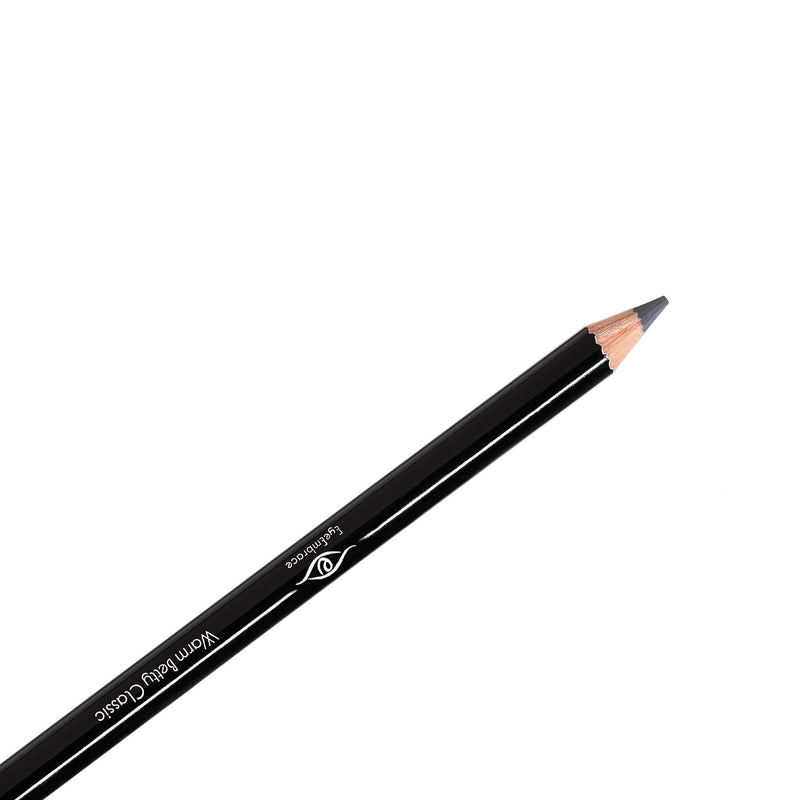 Eye Embrace Warm Betty Classic: Light Gray Wooden Eyebrow Pencil – Waterproof, Double-Ended Pencil with Sharpener & Spoolie Brush, Cruelty-Free - BeesActive Australia